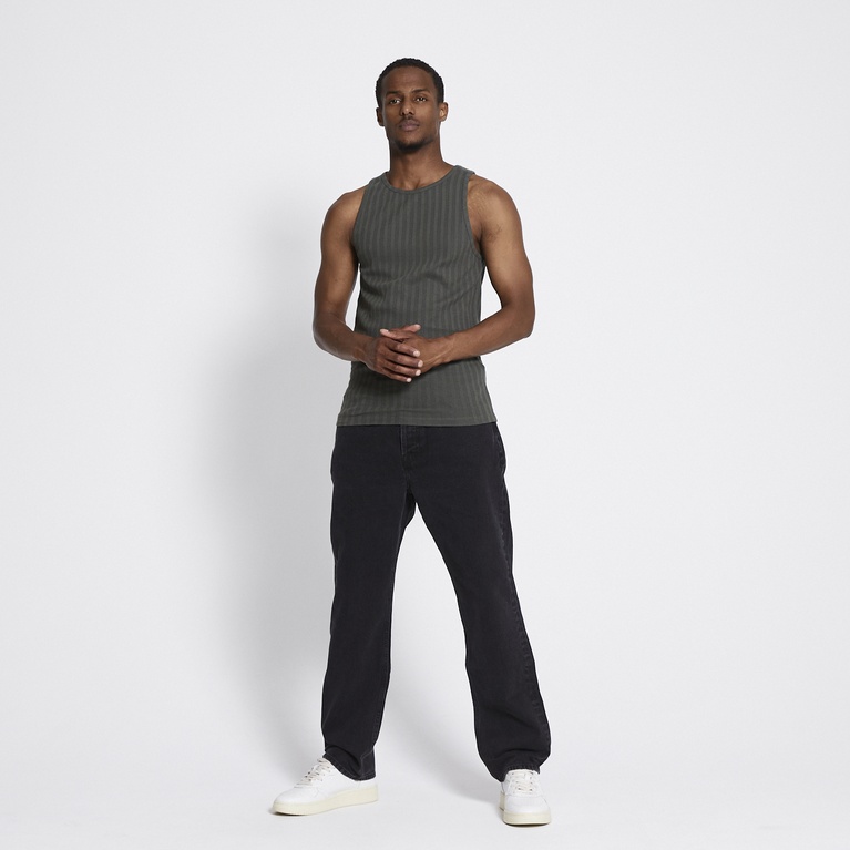 Tank top "More" Dark Green
